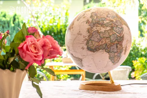 Desk globe - National Geographic "Neon Executive" - Ø 30 cm / 11,81 inch